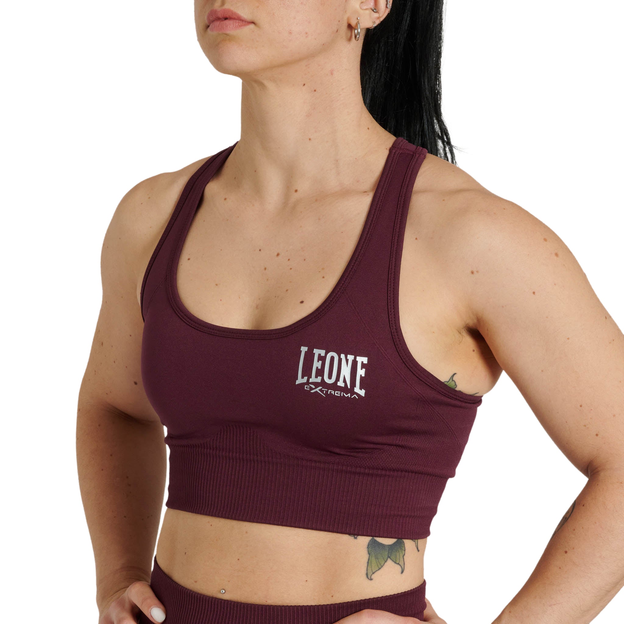 Camiseta superior con logo Leone