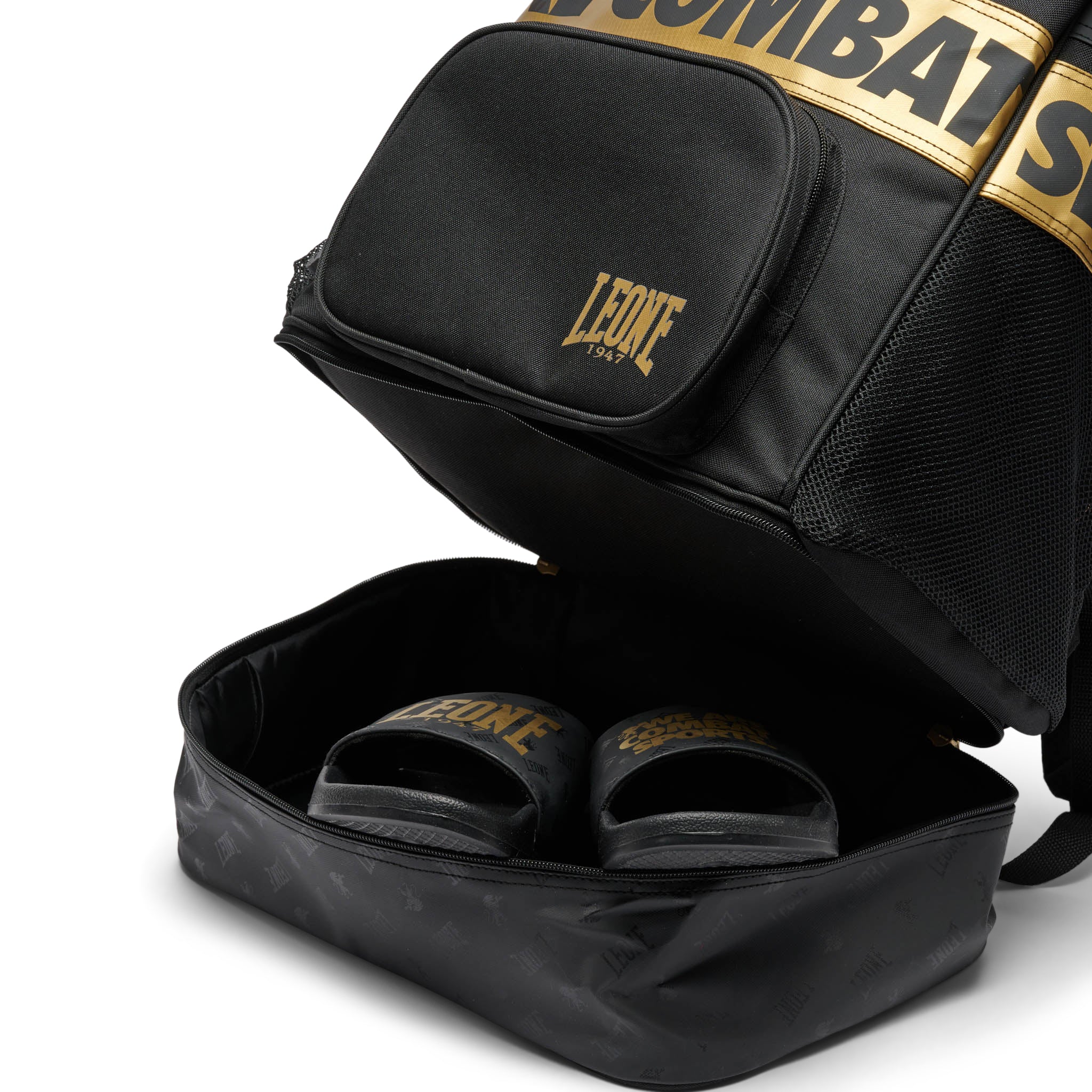 Mochila con Porta Zapatos Leone DNA