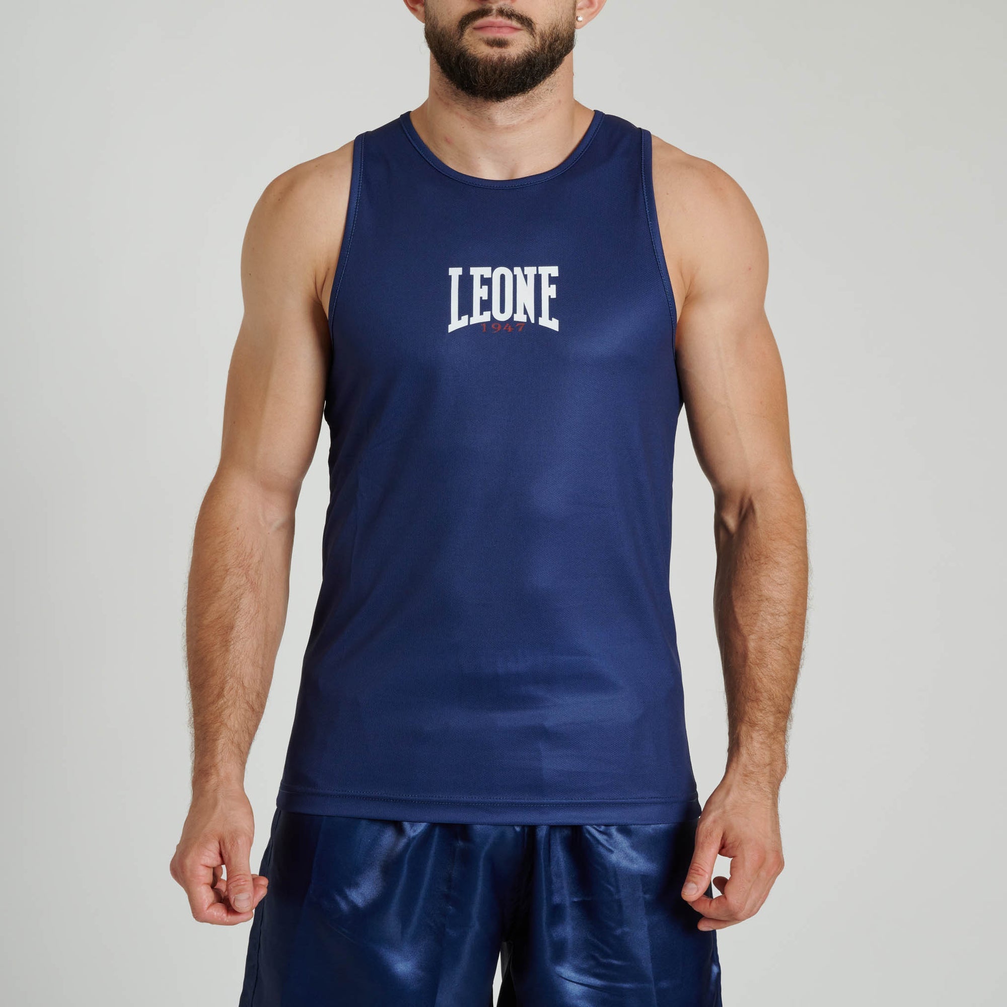 Camiseta sin mangas de boxeo Leone con bloques de color