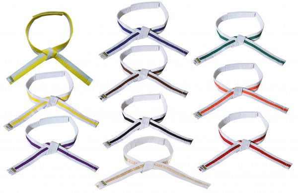 Cintura Bicolore Bambini con Velcro - Fight Club Store