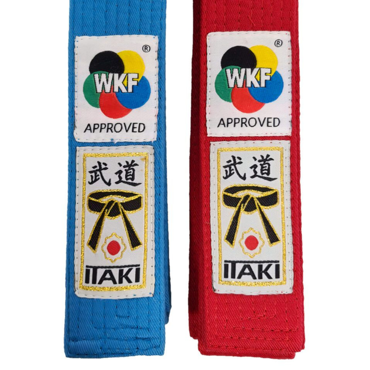 WKF-zugelassener Wettkampf-Gürtel Itaki