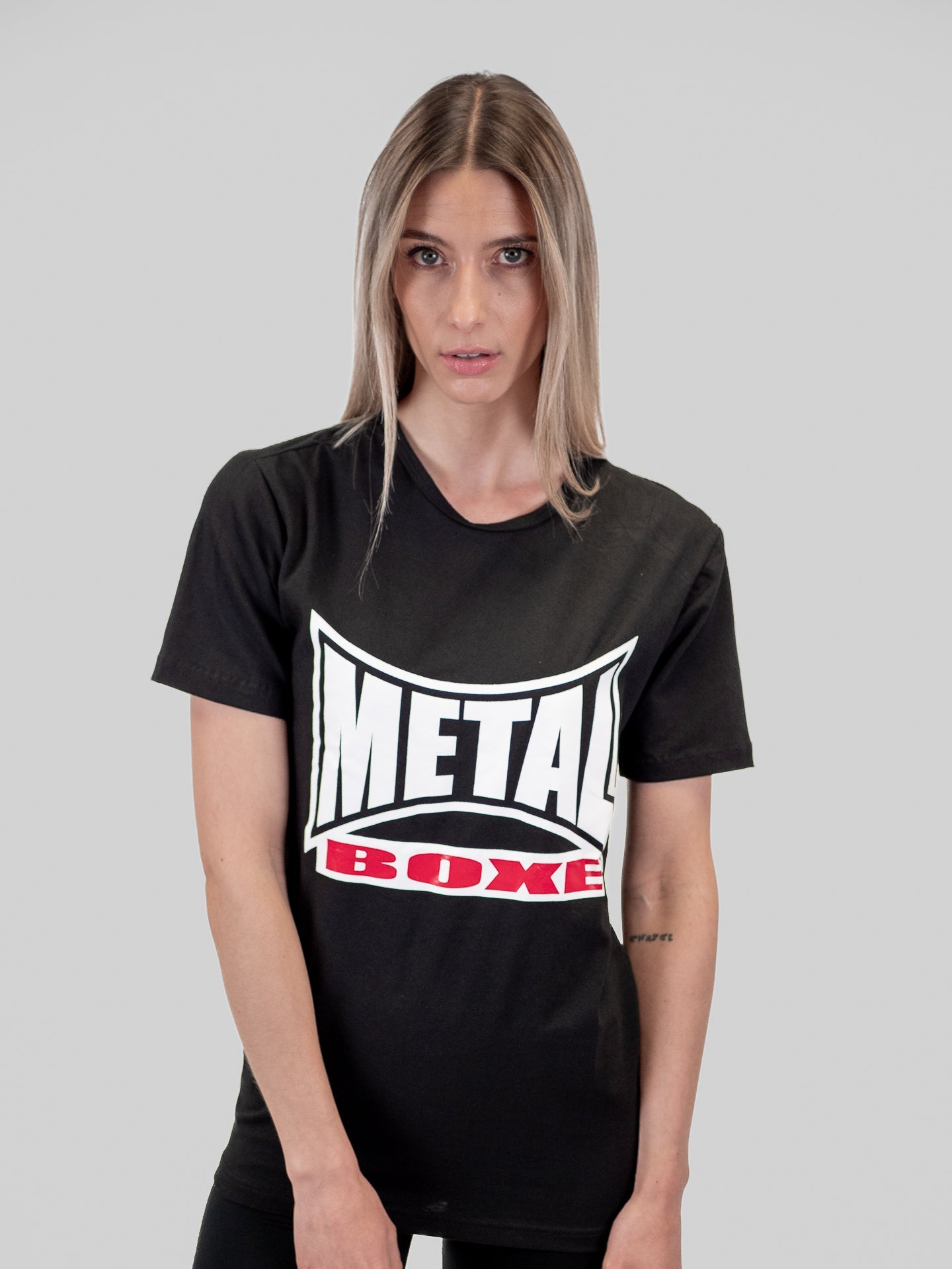 Camiseta Mujer Visual Boxe Metal Boxe
