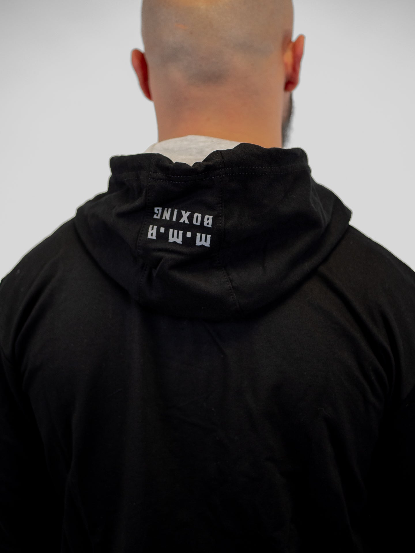 Sudadera con capucha Metal Boxe Regular Negra