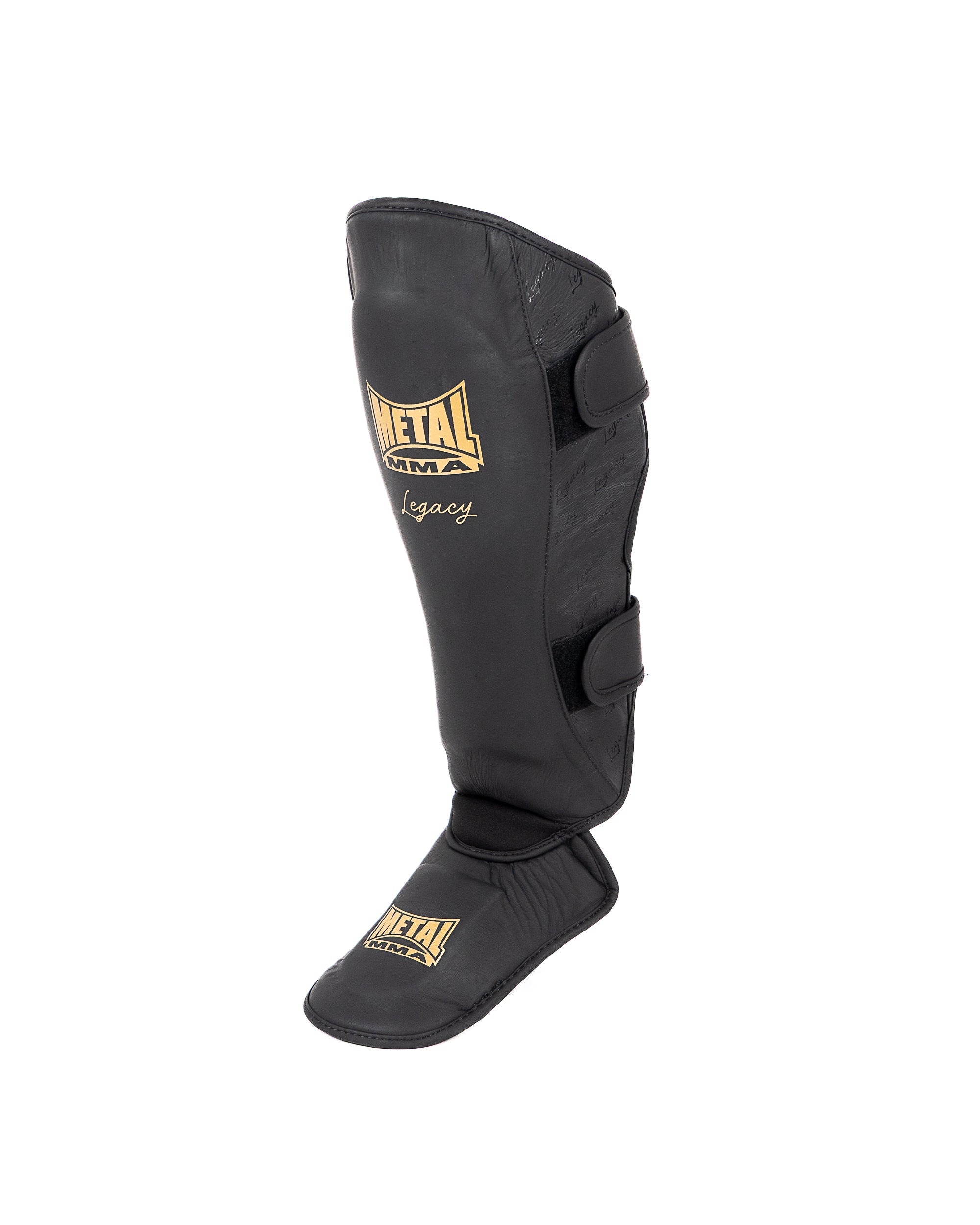 Espinillera y protector de pie Muay Thai Legacy Metal Boxe