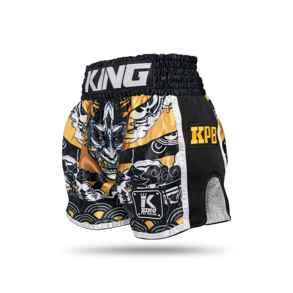Pantalones cortos Muay Thai King Pro Boxeo Hannya