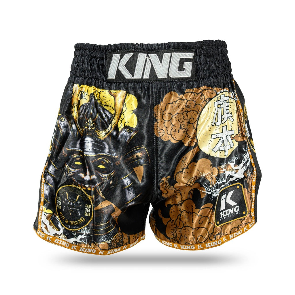 Pantalones cortos Muay Thai King Pro Boxeo Hatamoto