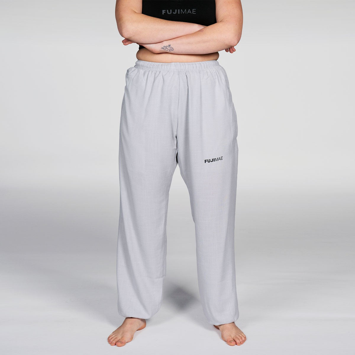 Pantaloni Kung Fu Wushu Tai Chi in Lino - Fight Club Store
