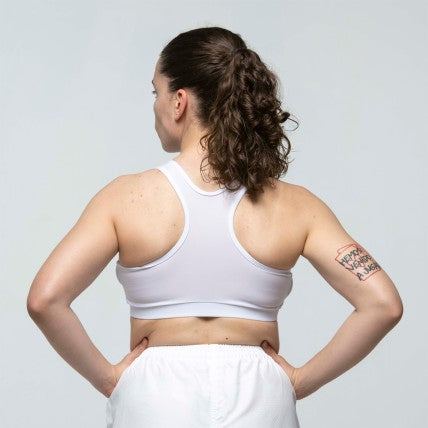 Paraseno Blanco Top y Copas Extraíbles