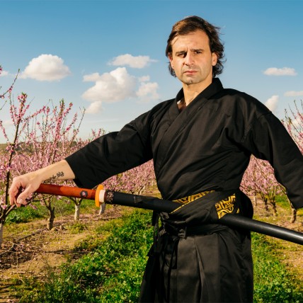 Saya para Bokken ornamental en ABS