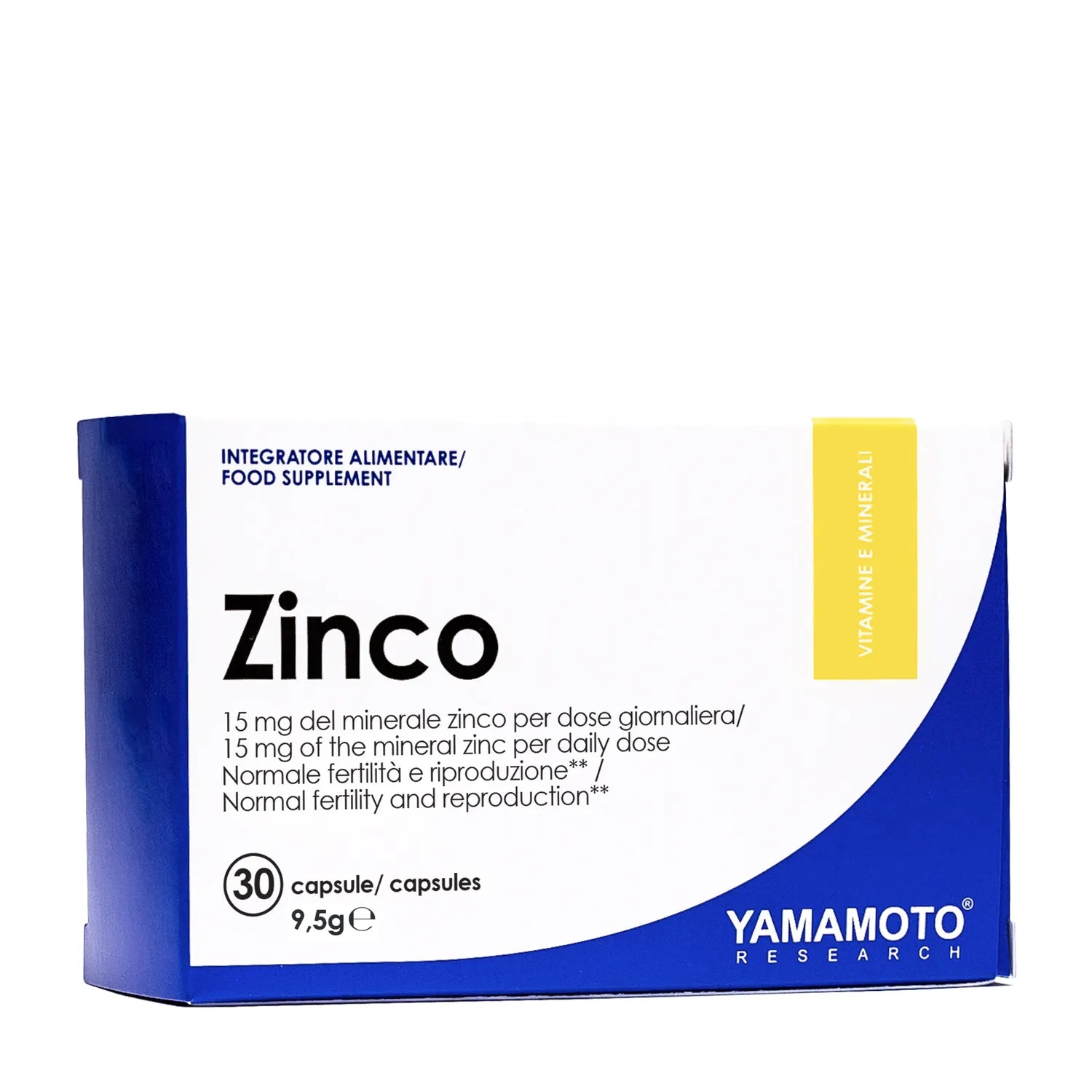 Zinco 30 cápsulas YAMAMOTO