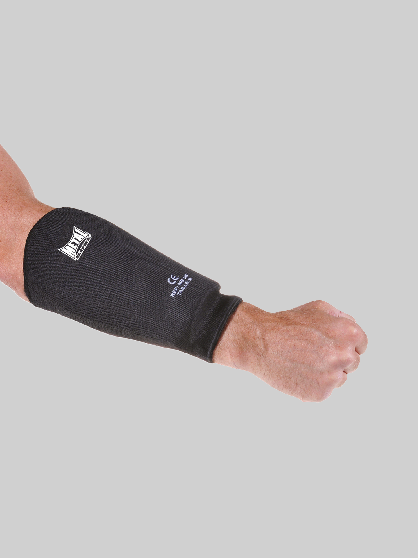Protección para Antebrazo de Algodón Negro – Seguridad y Agilidad