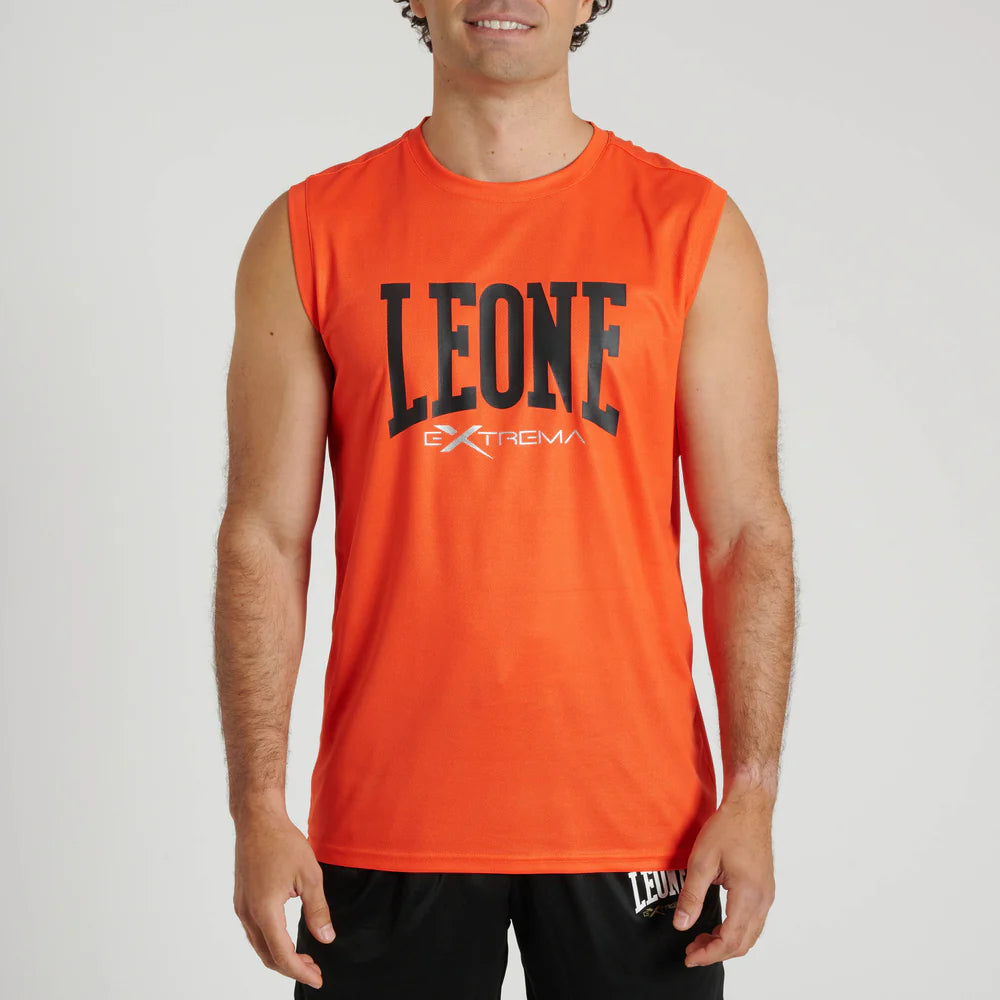 Sleeveless Tank Top with Lion Logo