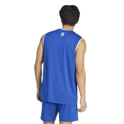 Regata Wako Kick Light Adidas azul com vista traseira e tecnologia CLIMACOOL