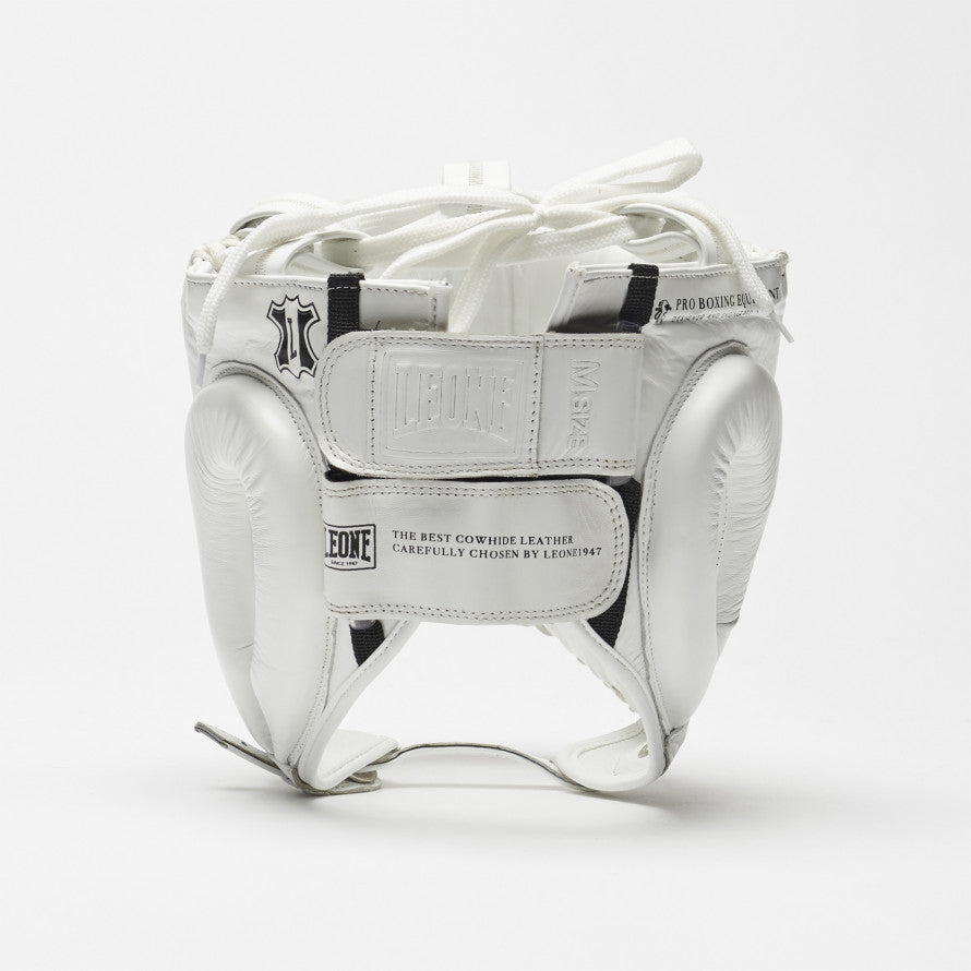 Casco con barra para nariz Leone El Más Grande