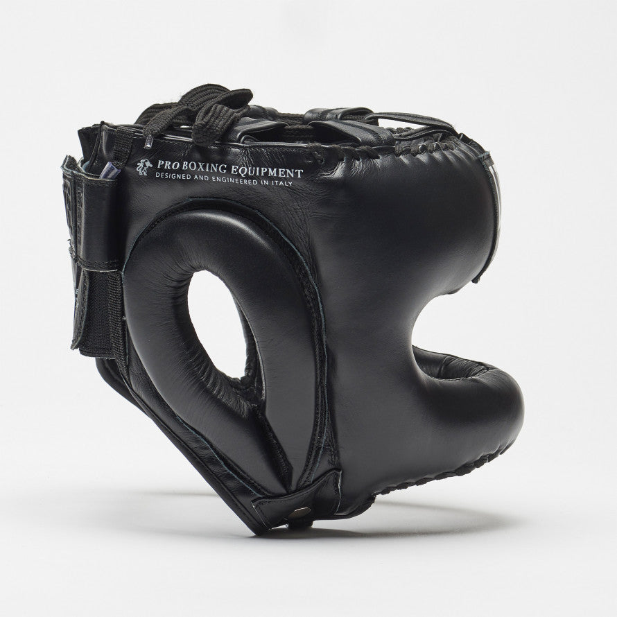 Casco con barra para nariz Leone El Más Grande