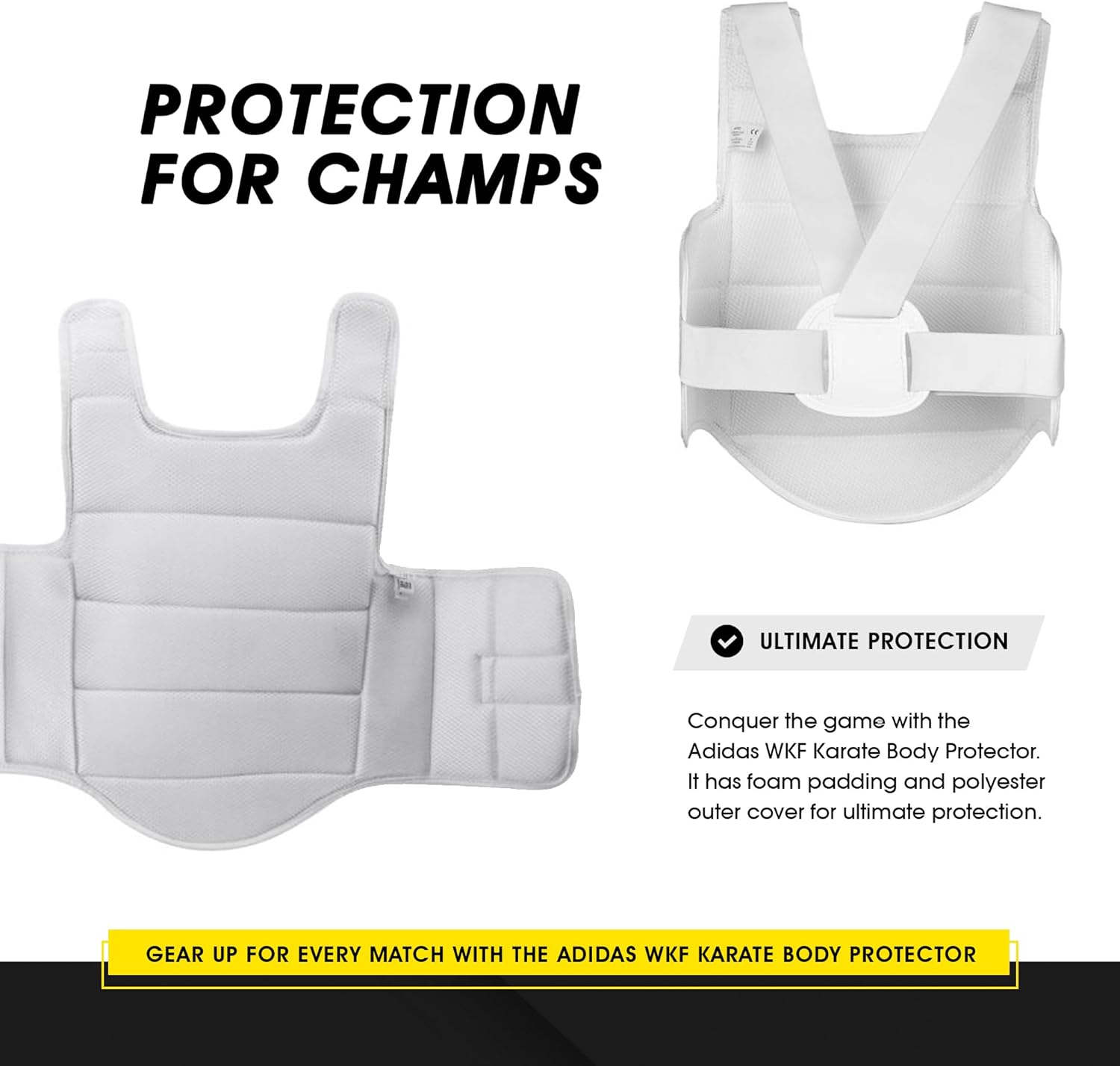 Adidas Karate Bodysuit Approved WKF
