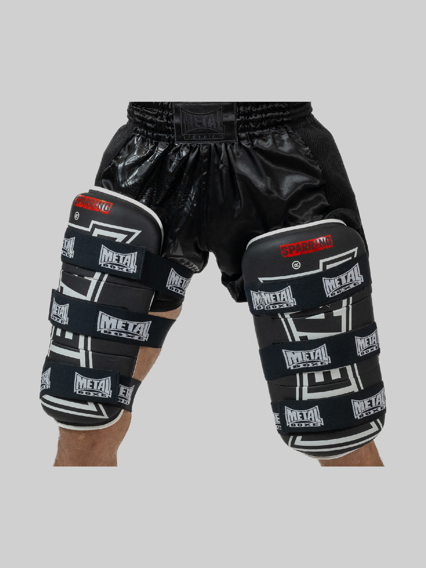 Sparring-Schienbeinschoner Low Kick Metall Boxen