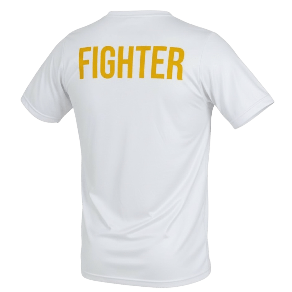 Camiseta técnica Muay Thai Booster AeroDry blanca
