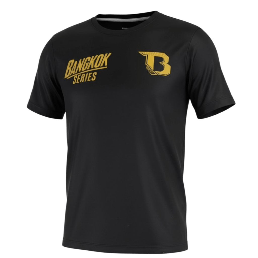 Camiseta técnica Muay Thai Booster AeroDry negra