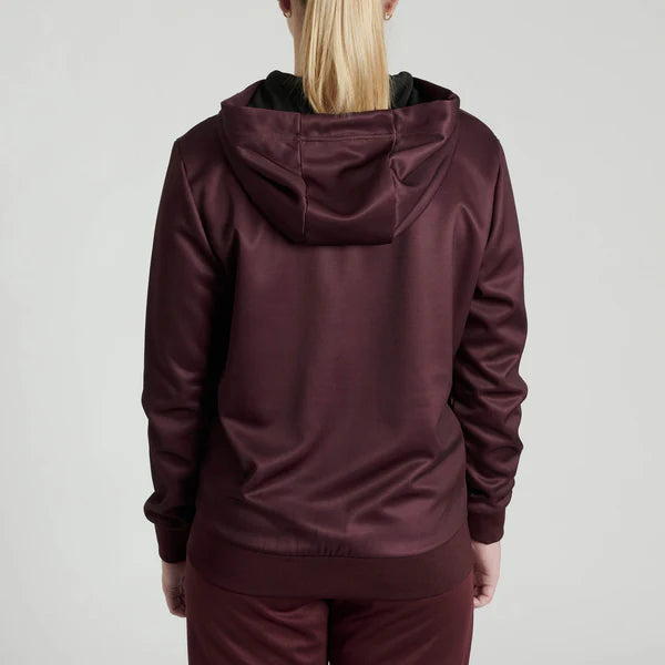 Damen-Sweatshirt Leone mit Kapuze und Reißverschluss