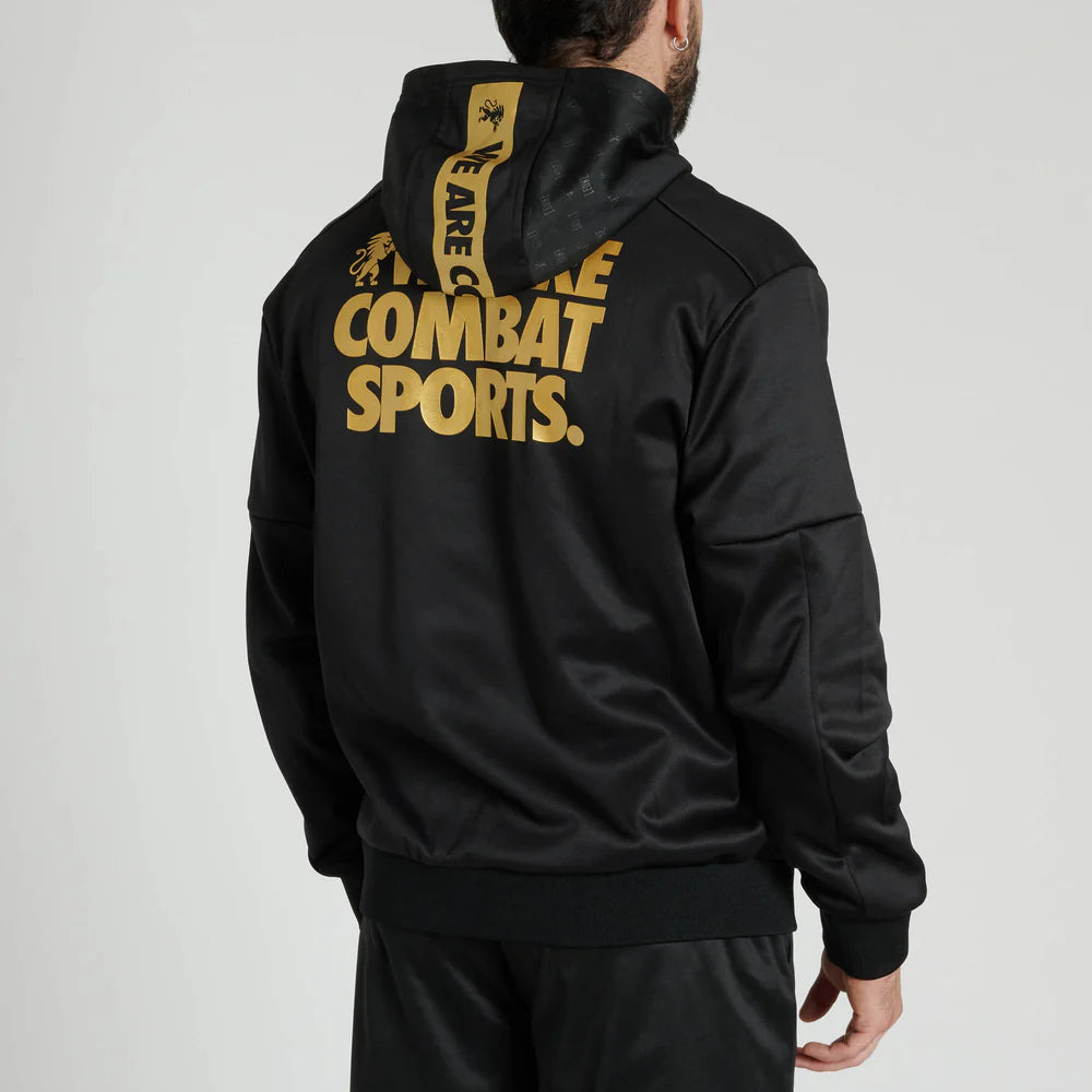 Sudadera Leone DNA con Capucha y Cremallera