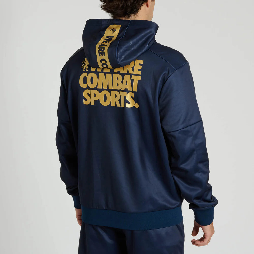 Sudadera Leone DNA con Capucha y Cremallera