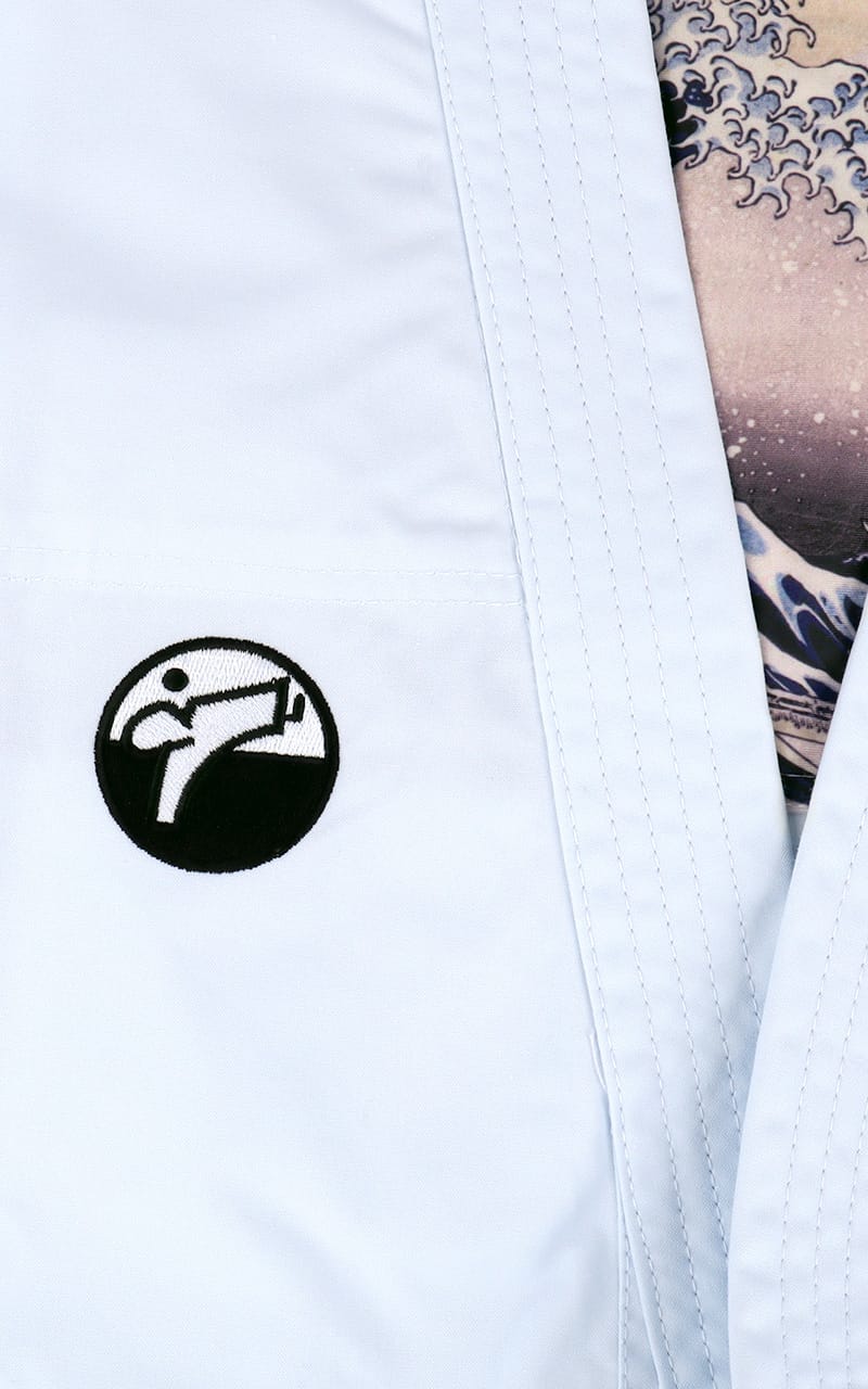 Giacca karategi Tokaido da kata.Approvata wkf.Logo Tokaido ricamato sul cuore