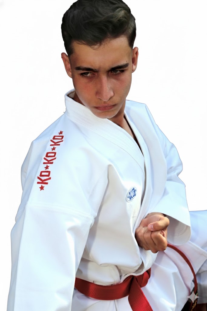 Karategi KO Kata Liga Premier Chaqueta Doble