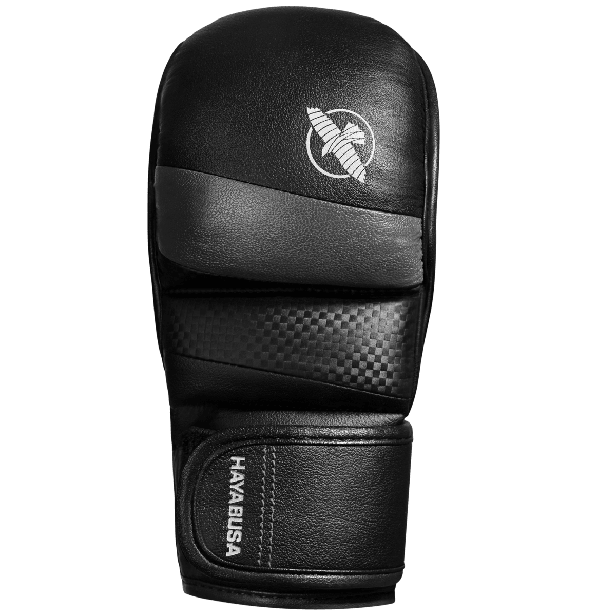 guantes-híbridos-hayabusa-t3-7oz-negro-frente