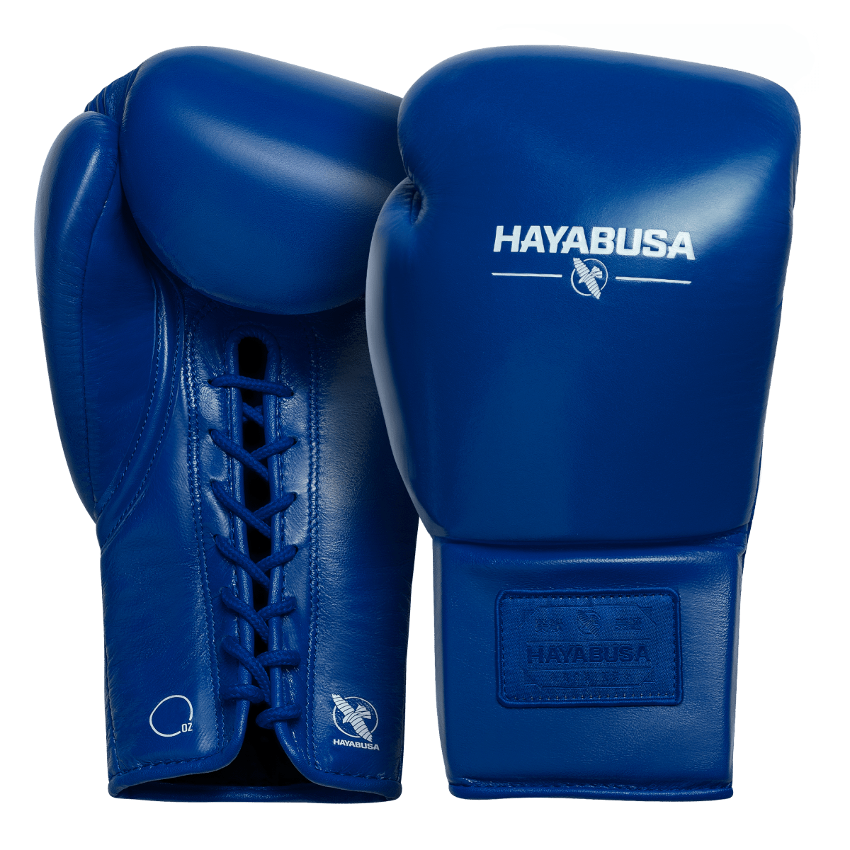 Par de luvas de boxe Hayabusa Pro Lace azul cobalto, visão geral