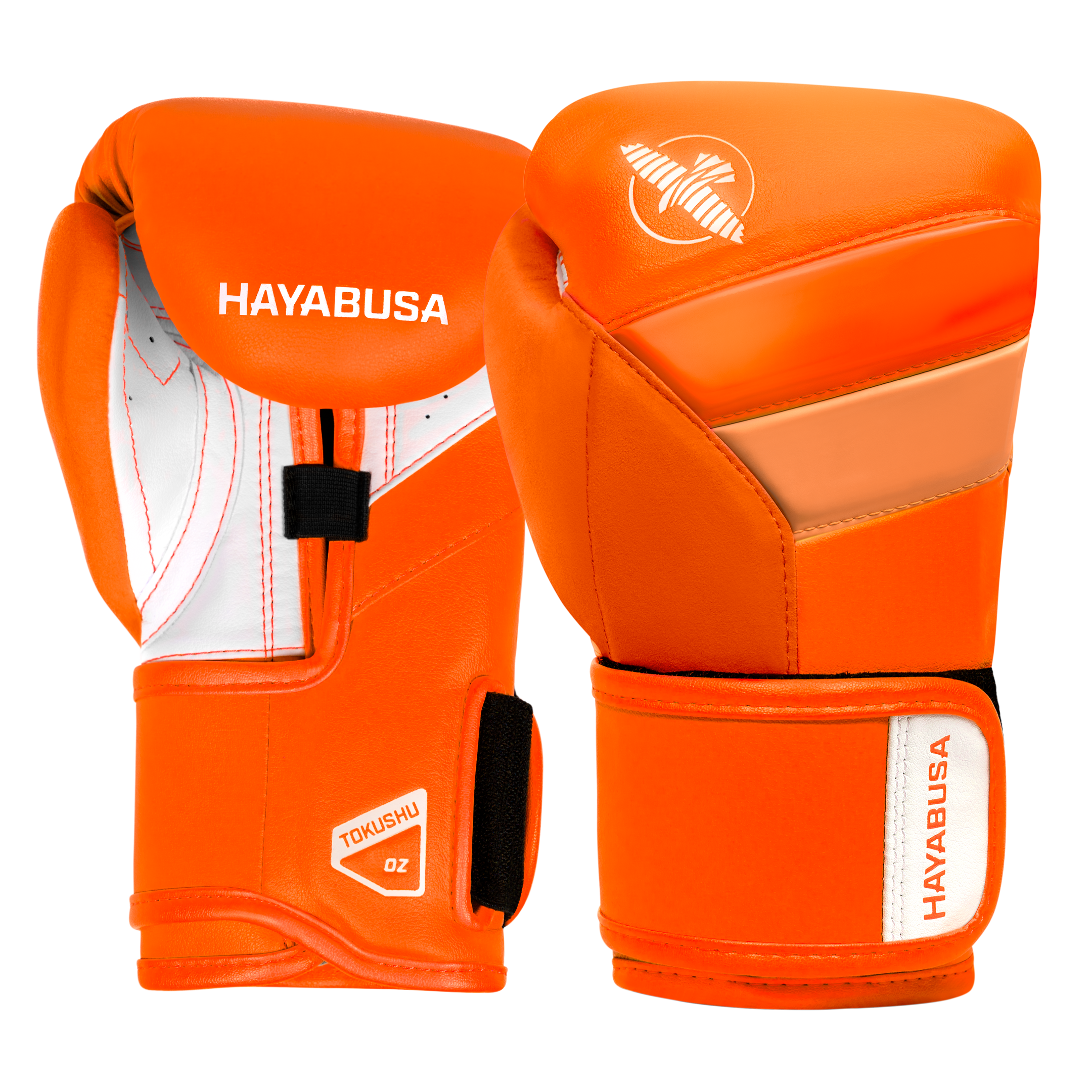 Guantoni da boxe Hayabusa T3 arancione neon per giovani campioni
