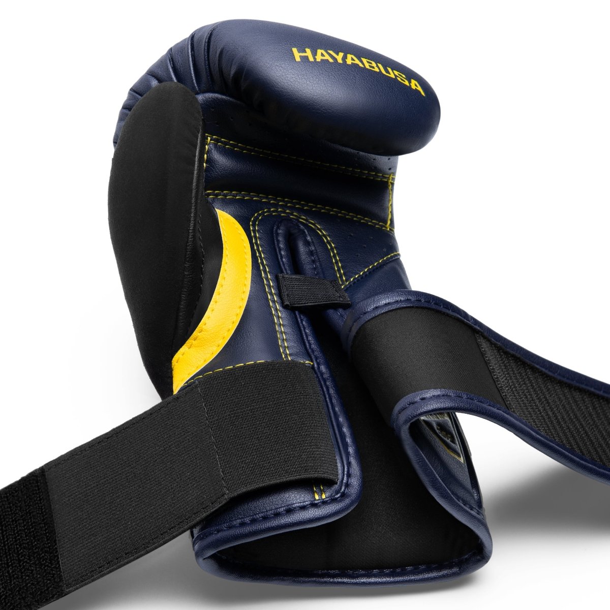 Alças abertas do modelo Hayabusa T3 azul marinho/amarelo júnior