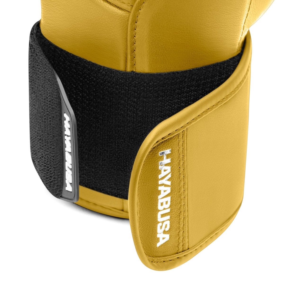 Luva única Hayabusa T3 Kanpeki amarela com acabamento premium