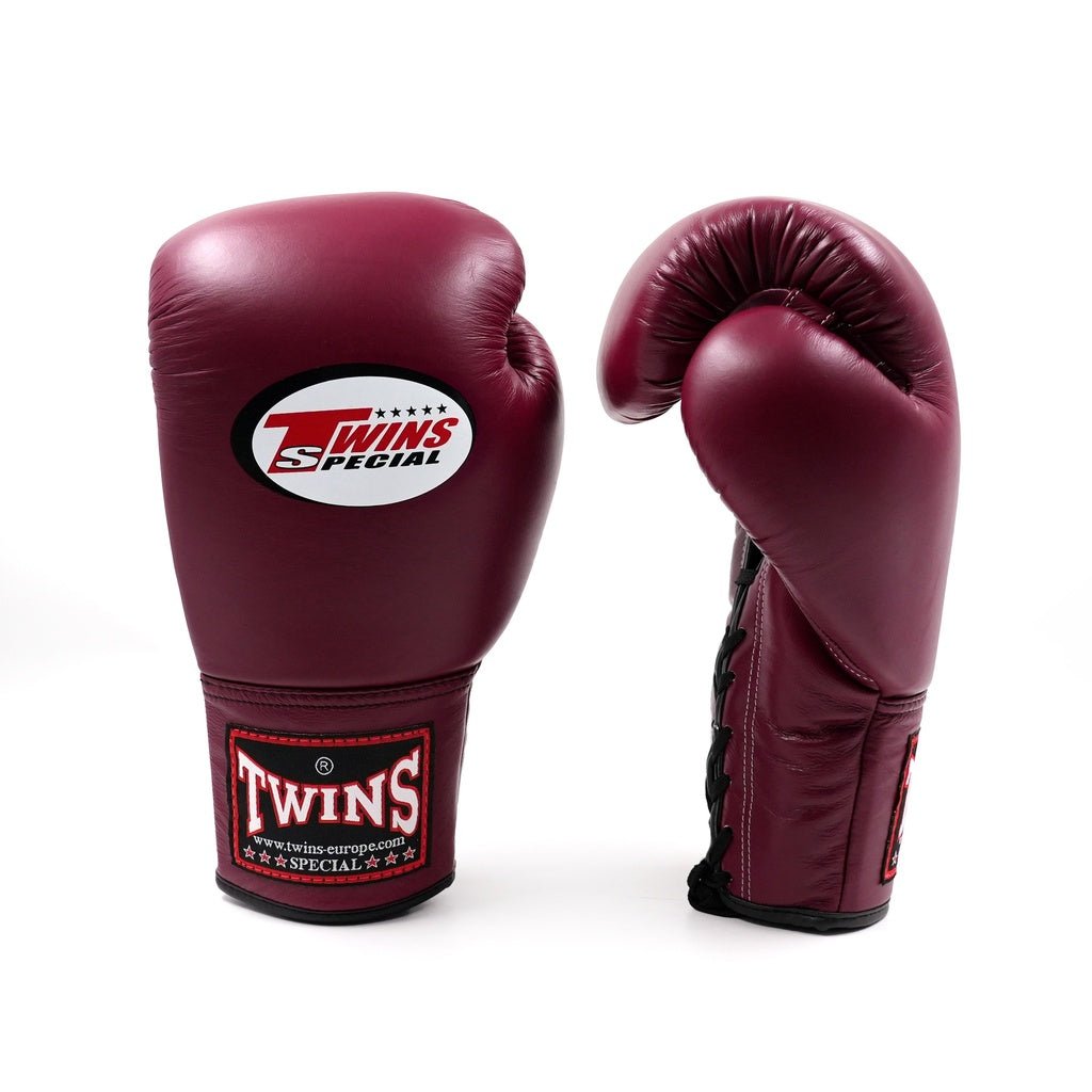 Guantoni Twins Special Lace-Up - Pelle Tinta Unita - Fight Club Store