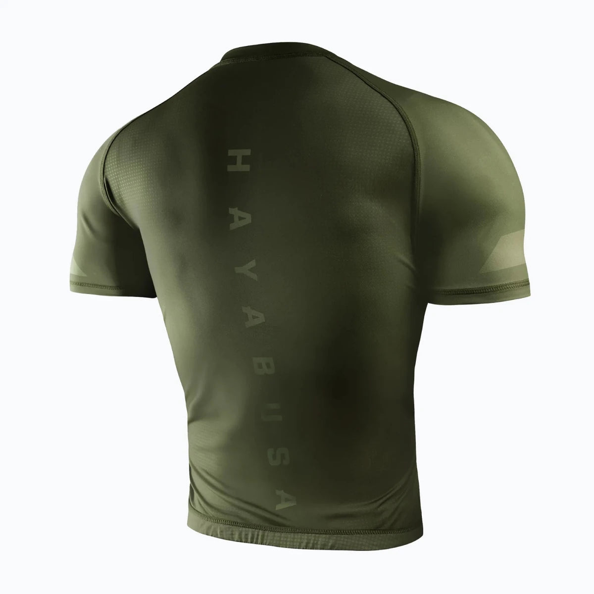 Licra de corte ergonómico Hayabusa verde para deportes de combate.