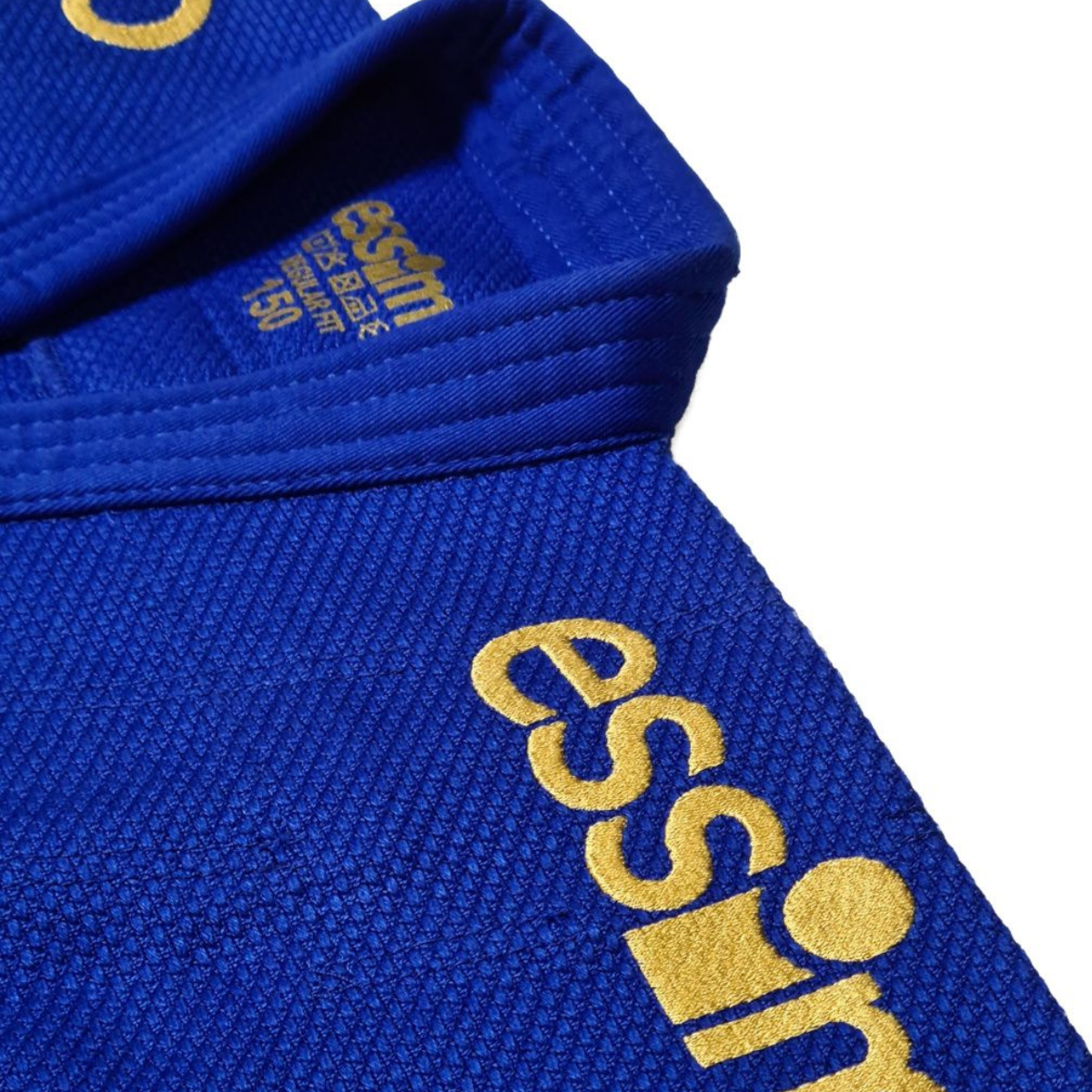 Judogi Essimo Oro APROBADO IJF Azul