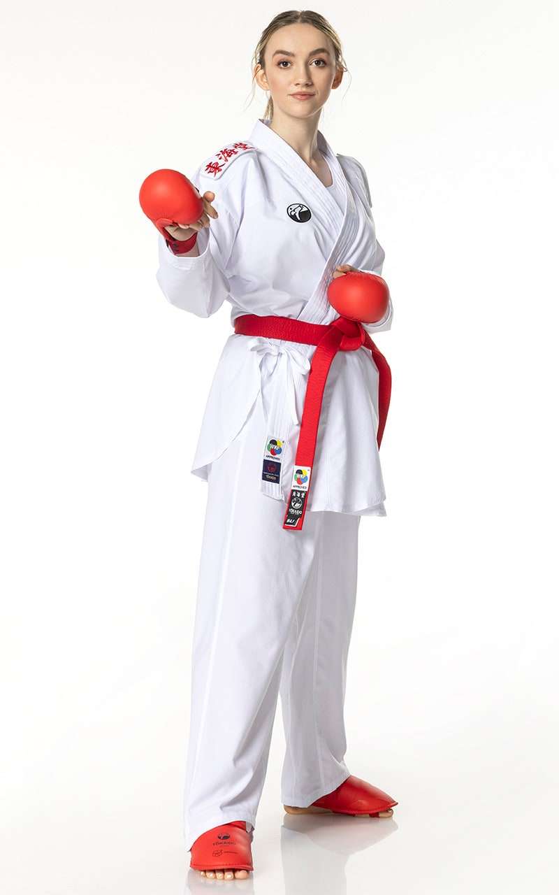 KARATEGI KUMITE Tokaido WKF Velcro Ajuste Delgado
