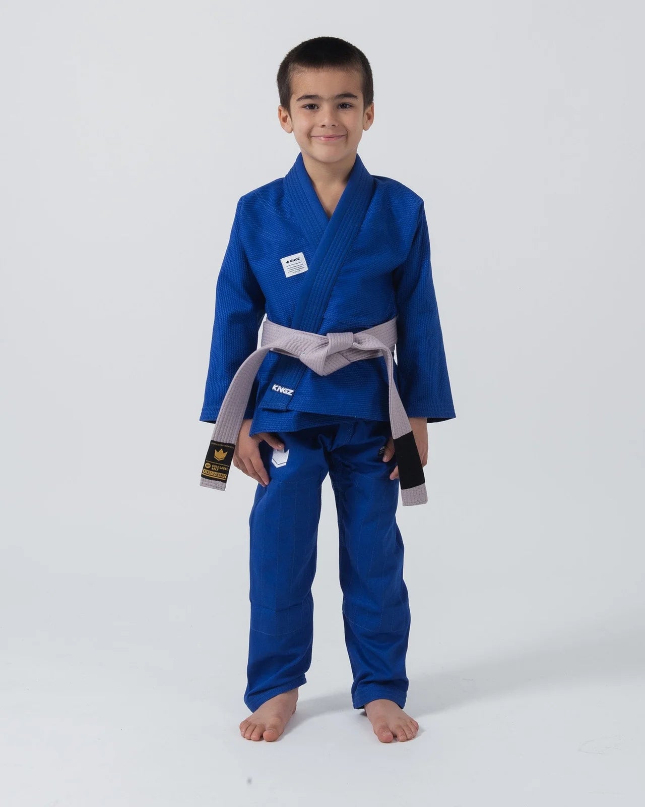 Kimono Kingz El Único Niños | Kimono de Jiu-Jitsu Brasileño para Niños y Jóvenes
