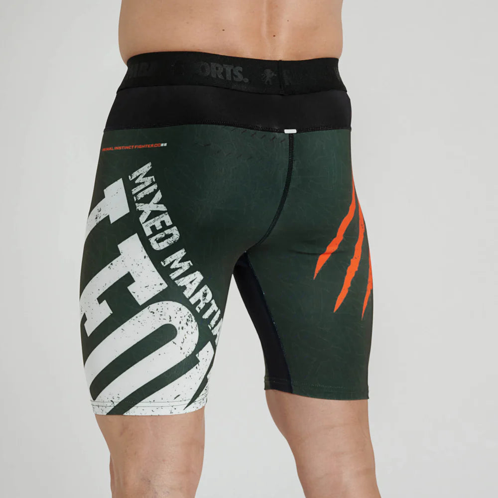 Pantalones cortos de compresión Leone Instinto Primal | Pantalones cortos MMA