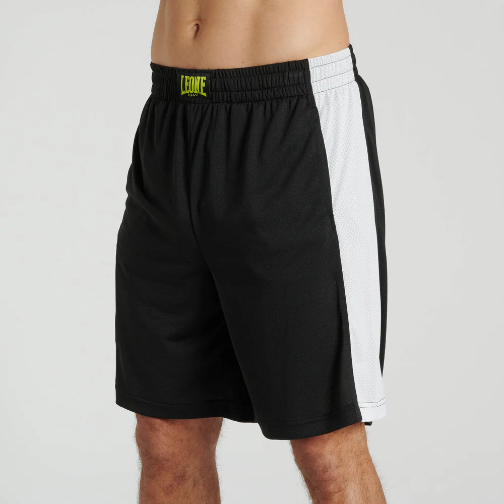 Pantalones cortos Leone Logo WACS | Pantalones cortos de entrenamiento Somos Deportes de Combate