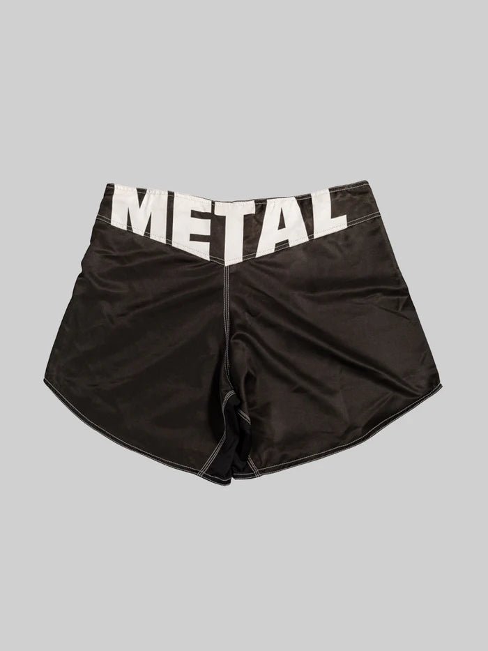 Vue arrière du short de combat MMA Metal Boxing au design agile