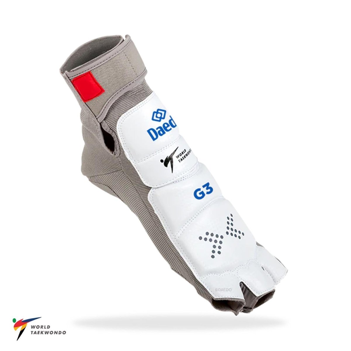 Chránič chodidla Dae do GEN3 s integrovanou podporou kotníku a elektronickými senzory pro Taekwondo