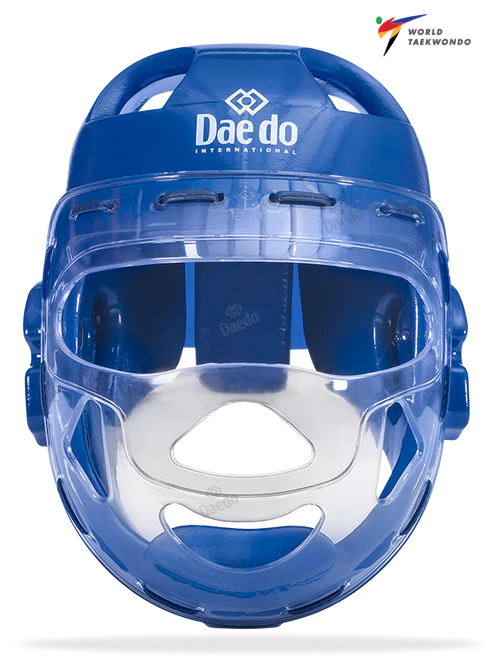 Casco de Taekwondo para Niños DAEDO con Visera Homologado WT