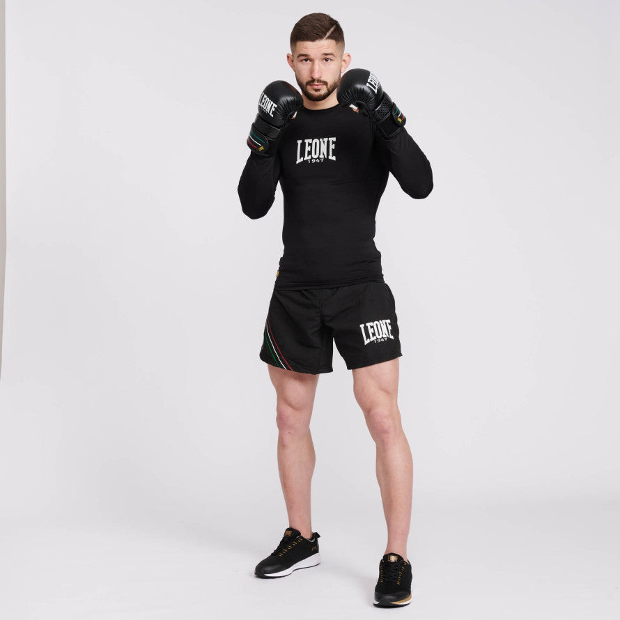 Camiseta ajustada de manga larga MMA Leone Bandera