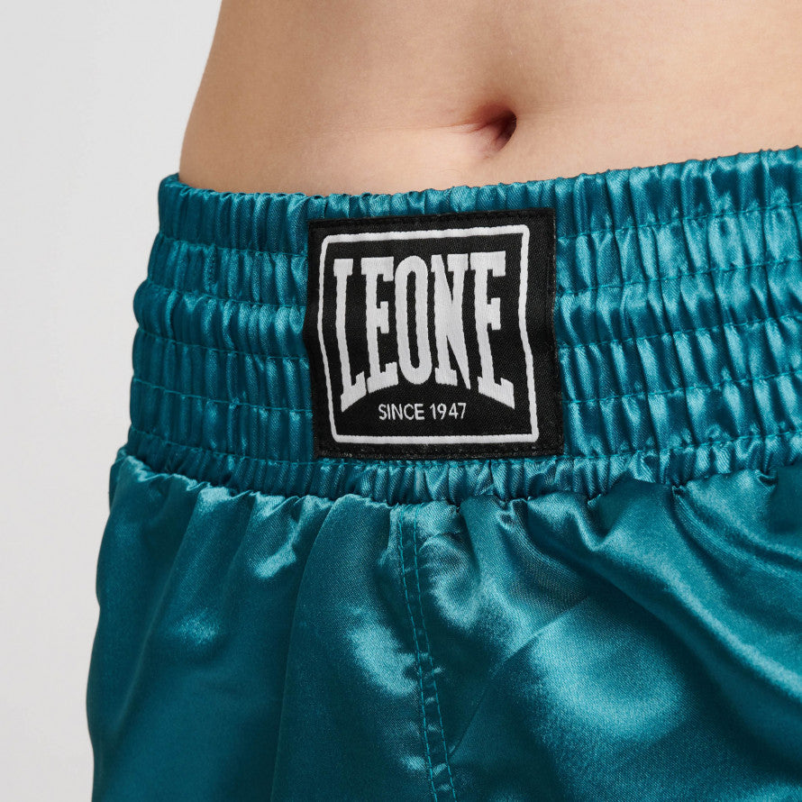 Pantalones cortos de Muay Thai para mujer Leone Básico