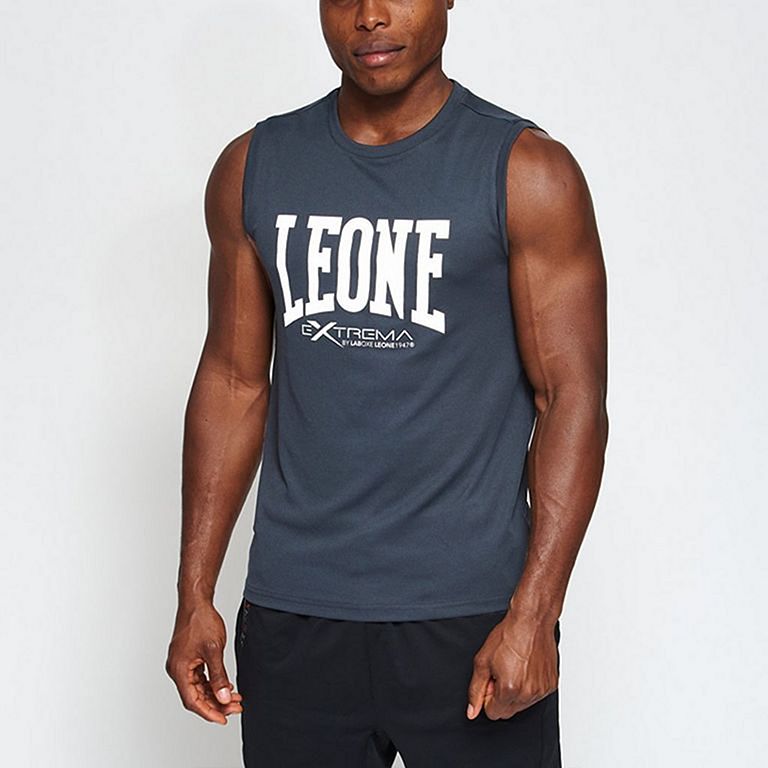 Sleeveless Tank Top with Lion Logo