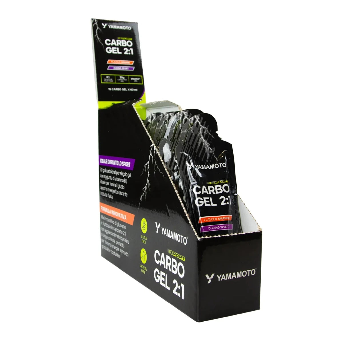 Gel Energetico Yamamoto Sport Carbo Gel 2:1 - Fight Club Store