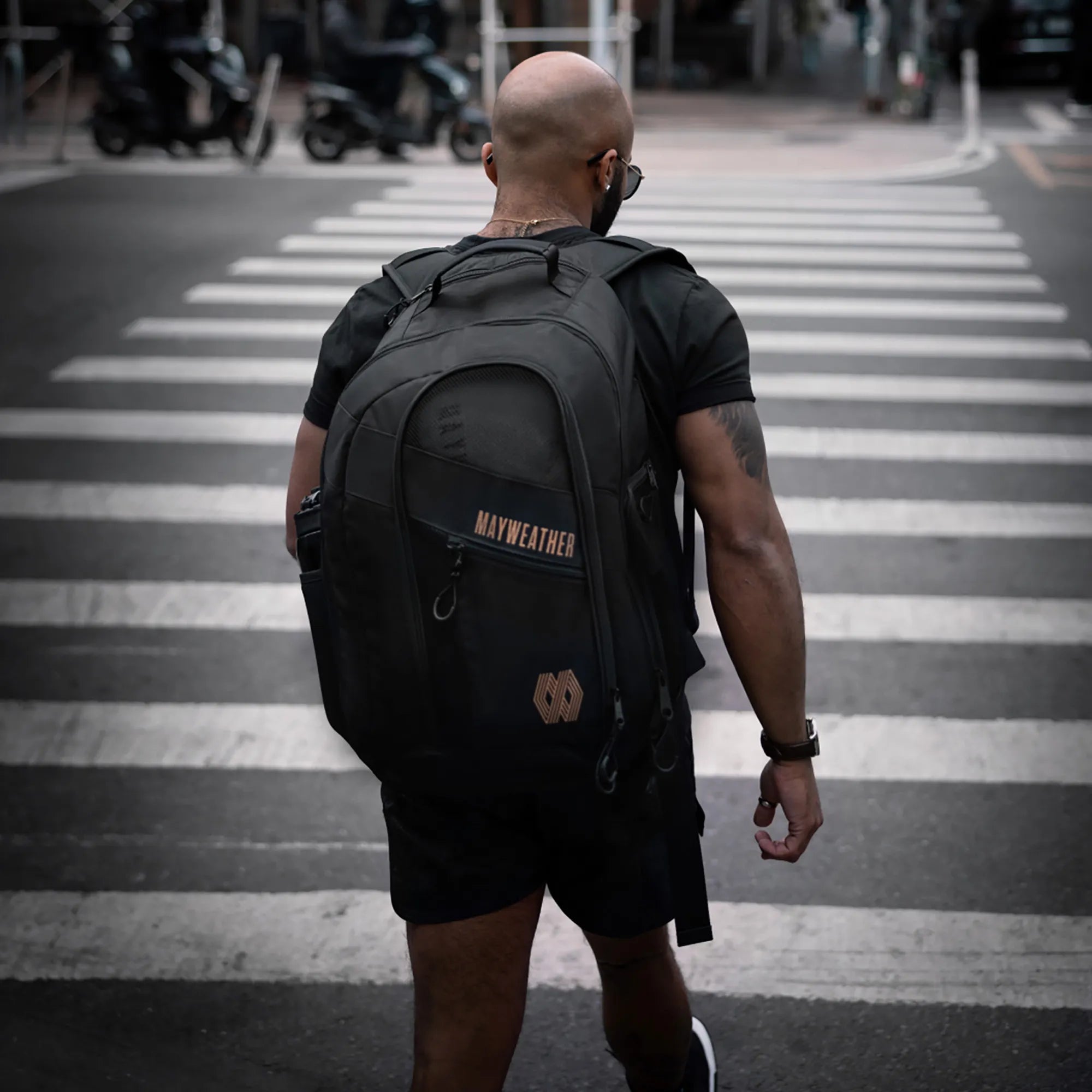 Mochila Hayabusa Mayweather con Compartimento Ventilado