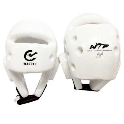 Casco Wacoku Blanco Aprobado WTF