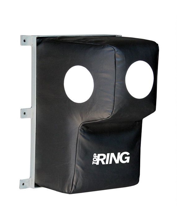 Top Ring Wall Boxing Silhouette